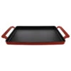 Chasseur 14" Red Rectangular Griddle French Enameled Cast Iron -Whole House Kitchenware 42d154f90ba4fa4a 8637 w800 h800 b1 p0