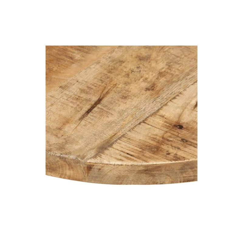 VidaXL Solid Mango Wood Table Top Ø15.7" Wooden Replacement Dining Table Top 5 VidaXL Solid Mango Wood Table Top Ø15.7" Wooden Replacement Dining Table Top - Image 3