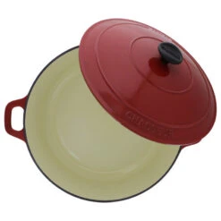 Chasseur 7.1-quart French Enameled Cast Iron Round Dutch Oven, Red -Whole House Kitchenware 4361fafb0ba4fa64 8661 w800 h800 b1 p0