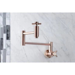 KS810DXAC Concord Wall Mount Pot Filler Kitchen Faucet, Antique Copper -Whole House Kitchenware 43f1803f013a565a 0683 w800 h800 b0 p0