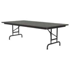 Correll Adjustable Height High Pressure Top Folding Table CFA3696PX-52