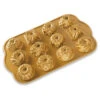 Nordic Ware Gold Cast Aluminum 1.2 Cup Bundt Charms Baking Pan -Whole House Kitchenware 45d1799c0a8d051c 4384 w800 h800 b1 p0