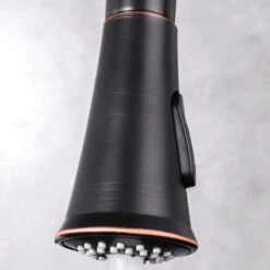 Single Handle High Arc Pull Out Kitchen Faucet In Oil Rubbed Bronze Finish -Whole House Kitchenware 46011d4f0f209c6c 0097 w800 h800 b0 p0