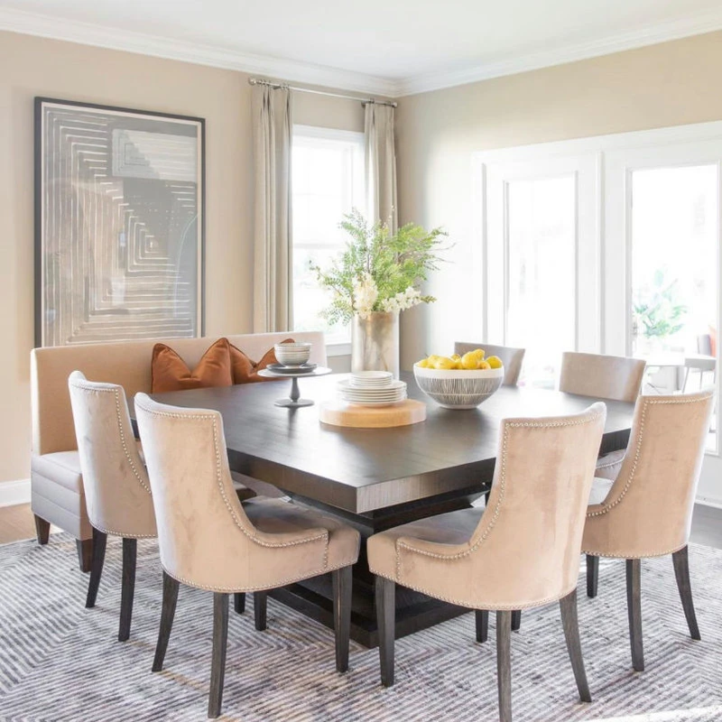 The Rostam Dining Table, 72", Coffee 6 The Rostam Dining Table, 72", Coffee - Image 4