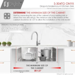 30"L X 18"W Stainless Steel Double Basin Dual Mount Kitchen Sink With Grids 25 30"L X 18"W Stainless Steel Double Basin Dual Mount Kitchen Sink With Grids -Whole House Kitchenware 46c12fb700a6f929 5797 w800 h800 b0 p0