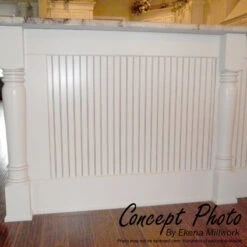 Traditional Cabinet Column, Rubberwood, 5"W X 5"D X 35 1/2"H -Whole House Kitchenware 46e1d9a30f5f7cef 3882 w800 h800 b0 p0