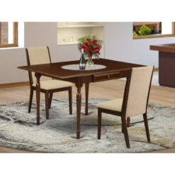 3-Piece Kitchen Table Set, Drop Leaves Table, 2 Dining Chairs -Whole House Kitchenware 475162260f721703 1960 w800 h800 b0 p0
