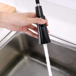 Luxier KTS13-T Single-Handle Pull-Down Sprayer Kitchen Faucet, Oil Rubbed Bronze -Whole House Kitchenware 477124d701fc73bd 4889 w800 h800 b0 p0