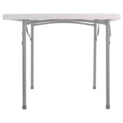 NPS BT3636 36x36" Modern Plastic Heavy Duty Folding Table In Speckled Gray -Whole House Kitchenware 49a1f2e7008078b3 7342 w800 h800 b1 p0