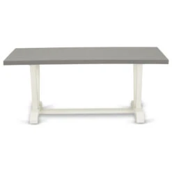 6-Piece Set, 4 Chairs, Wooden Legs Table And Wooden Bench, Linen White -Whole House Kitchenware 4cd1bcb400ba4b6e 8771 w800 h800 b1 p0