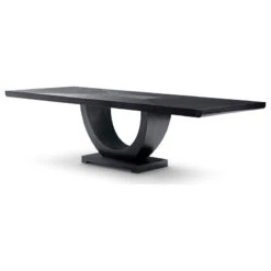 The Heiwa Dining Table, Transitional, Rectangular Extendable, Wenge -Whole House Kitchenware 4ce164fd020ea036 9998 w800 h800 b1 p0