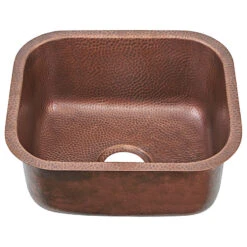 Sisley Pro 18.5" Undermount Copper Bar Prep Sink