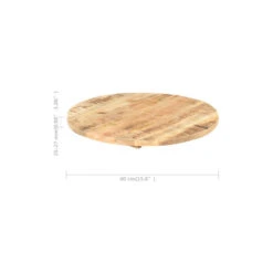 VidaXL Solid Mango Wood Table Top Ø15.7" Wooden Replacement Dining Table Top 13 VidaXL Solid Mango Wood Table Top Ø15.7" Wooden Replacement Dining Table Top -Whole House Kitchenware 4f81a4d3032ac8f6 8893 w800 h800 b1 p0