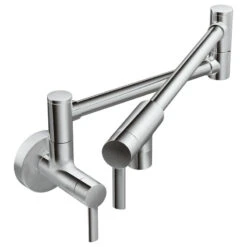 Moen Modern Pot Filler 2-Handle Kitchen Faucet, Chrome