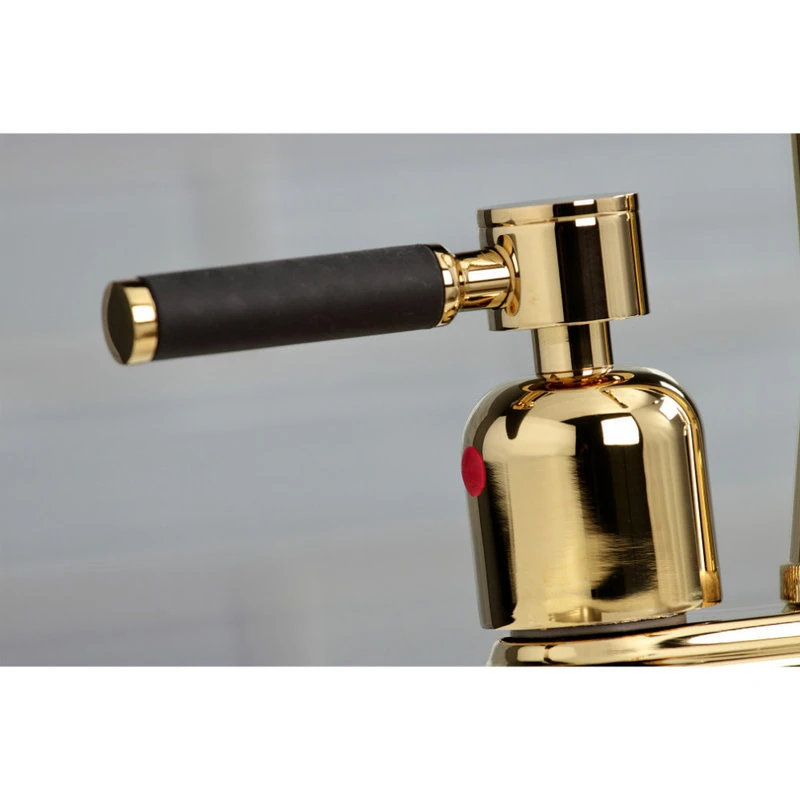 Kingston Brass KB8492DKL Kaiser Bar Faucet, Polished Brass 4 Kingston Brass KB8492DKL Kaiser Bar Faucet, Polished Brass - Image 2
