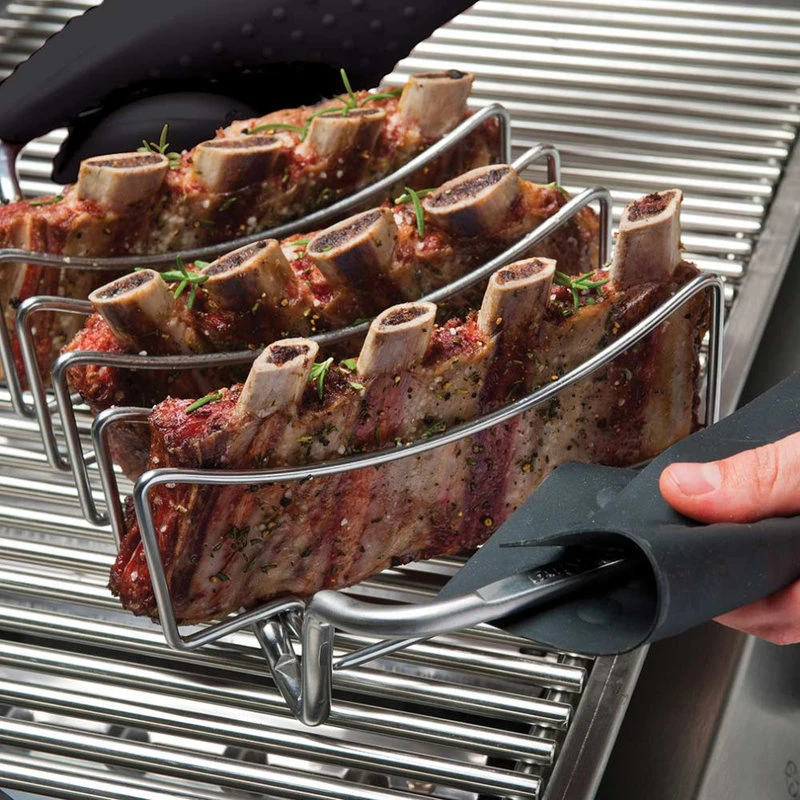 Broil King Stainless Steel Rib And Roast Rack 9 Broil King Stainless Steel Rib And Roast Rack - Image 7