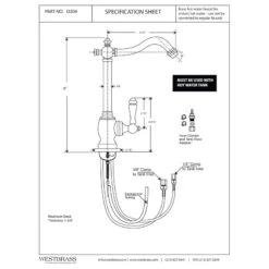 CO150 Instant Hot Water Dispenser, Digital Tank, Oil Rubbed Bronze 9 CO150 Instant Hot Water Dispenser, Digital Tank, Oil Rubbed Bronze -Whole House Kitchenware 53a158450335e70a 7258 w800 h800 b1 p0