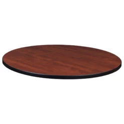 42" Round Laminate Table Top- Cherry/ Maple