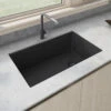 Ruvati 31" Undermount Granite Composite Kitchen Sink, RVG2033BK -Whole House Kitchenware 546102890ff49fdb 7295 w800 h800 b0 p0