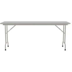 Correll 24"W X 96"D Melamine Top Folding Table In Gray Granite -Whole House Kitchenware 55c13ce3024d1ece 5404 w800 h800 b1 p0