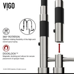 VIGO Norwood Magnetic Spray Kitchen Faucet -Whole House Kitchenware 56d1ec470e988f5f 2253 w800 h800 b0 p0