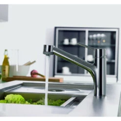 Hansgrohe Talis S Kitchen Faucet, 2-Spray Pull-Out, 1.75 Gpm Chrome 5 Hansgrohe Talis S Kitchen Faucet, 2-Spray Pull-Out, 1.75 Gpm Chrome -Whole House Kitchenware 56f1c1580f849e5b 8962 w800 h800 b0 p0