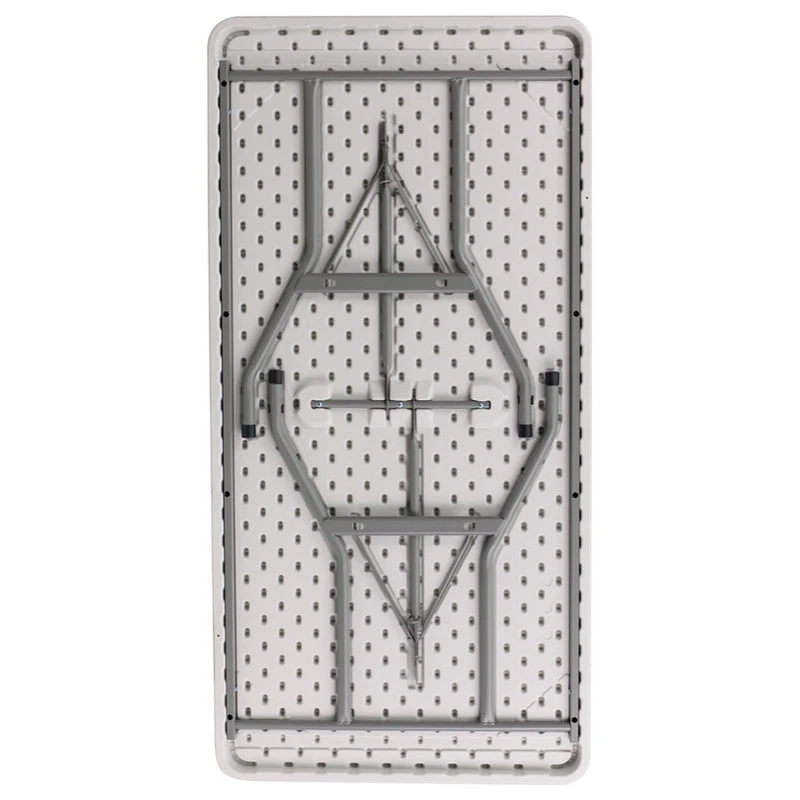 5-Foot Granite White Plastic Folding Table 5 5-Foot Granite White Plastic Folding Table - Image 3