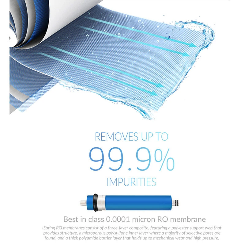 ISpring RCC7P 5-Stage Under-Sink RO Water Filter System With Booster Pump 7 ISpring RCC7P 5-Stage Under-Sink RO Water Filter System With Booster Pump - Image 5
