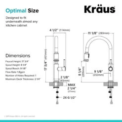 Sellette 2-Function Pull-Down 1-Handle 1-Hole Kitchen Faucet Spot Free Stainless 26 Sellette 2-Function Pull-Down 1-Handle 1-Hole Kitchen Faucet Spot Free Stainless -Whole House Kitchenware 5de1883400e5ea89 3223 w800 h800 b0 p0