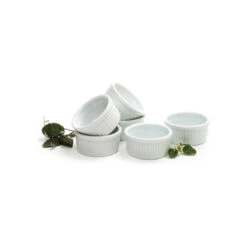 Norpro White Porcelain 4 Ounce Ramekin, Set Of 6 9 Norpro White Porcelain 4 Ounce Ramekin, Set Of 6 -Whole House Kitchenware 5e81e05a06e310c9 8600 w800 h800 b1 p0