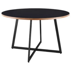 Courtdale 48" Round Table, Black -Whole House Kitchenware 5f31ff750f77f3e2 1894 w800 h800 b1 p0