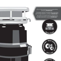 Moen Garbage Disposal , GXP33C -Whole House Kitchenware 60115de60ee111bc 5865 w800 h800 b0 p0