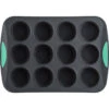 Trudeau Grey Silicone 12 Count Muffin Pan With Mint Accent -Whole House Kitchenware 60417d1f0b292b5e 3004 w800 h800 b1 p0