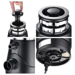 Yescom 1 HP 2600 RPM Continuous Garbage Disposer Feed Household Waste Disposal -Whole House Kitchenware 608131650e4c4d25 3845 w800 h800 b1 p0