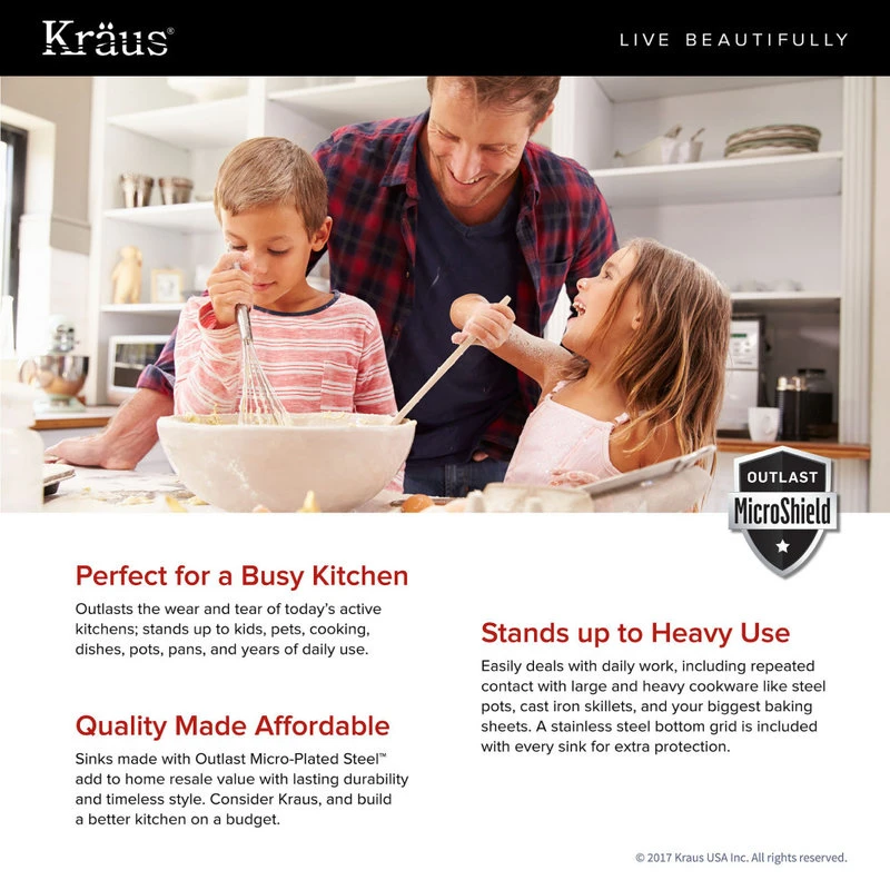 Premier 32" Undermount Stainless Steel 2-Bowl 16 Gauge Kitchen Sink 50/50 Split 11 Premier 32" Undermount Stainless Steel 2-Bowl 16 Gauge Kitchen Sink 50/50 Split - Image 9