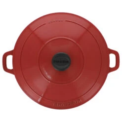 Chasseur 7.1-quart French Enameled Cast Iron Round Dutch Oven, Red -Whole House Kitchenware 6381c5410ba4fa64 8661 w800 h800 b1 p0