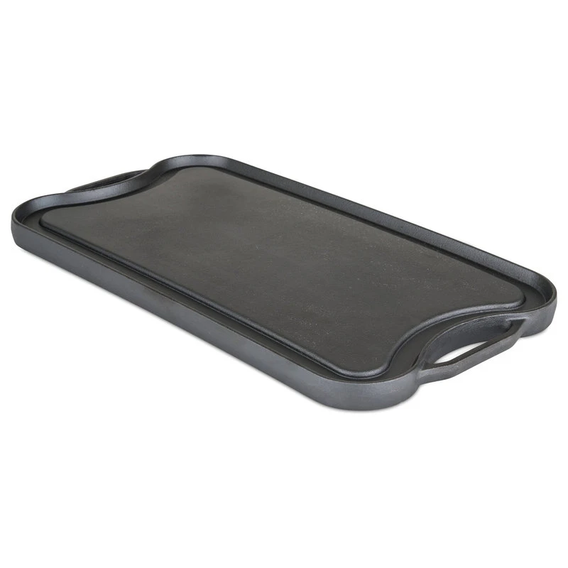 Cast Iron 20" Reversable Grill/Griddle Pan (Anti Rust) 3 Cast Iron 20" Reversable Grill/Griddle Pan (Anti Rust)