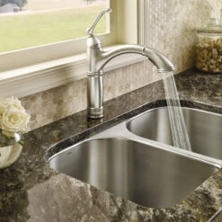 Moen Brantford 1-Handle High Arc Pullout Kitchen Faucet, Spot Resist Stainless -Whole House Kitchenware 6501f8d70d80e69f 7298 w800 h800 b0 p0