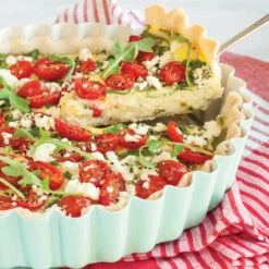 Nordic Ware Blue Aluminum Nonstick Quiche And Tart Pan, 8 Inch -Whole House Kitchenware 6921d9e00ea19e04 0310 w800 h800 b0 p0