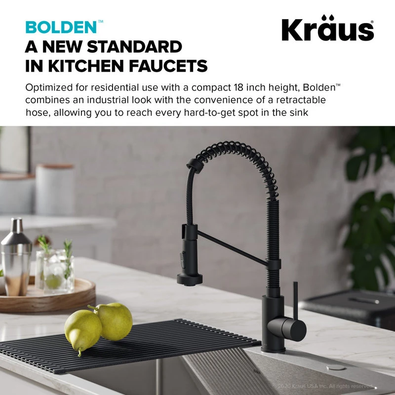 Purita Water Dispenser With Bolden Pulldown Kitchen Faucet, Matte Black 9 Purita Water Dispenser With Bolden Pulldown Kitchen Faucet, Matte Black - Image 7