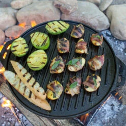 Lodge Cast Iron 14 Inch Cook-It-All Set With Bail Hooks -Whole House Kitchenware 6c31665c0e9a7017 8684 w800 h800 b0 p0