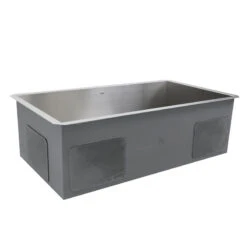 Nantucket Sinks 32" Pro Series Rectangle Undermount Stainless Steel Kitchen Sink -Whole House Kitchenware 6e215ee20af1f56c 8869 w800 h800 b1 p0