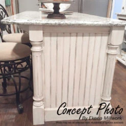 Traditional Cabinet Column, Rubberwood, 5"W X 5"D X 35 1/2"H -Whole House Kitchenware 6f01edea0f5f7ced 3882 w800 h800 b0 p0