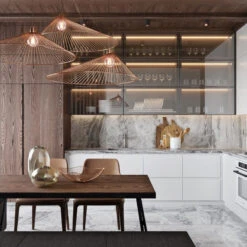 71" Modern Table With Brown Finish Wood Tabletop & Metal Legs Six 6 Seating, Dar 9 71" Modern Table With Brown Finish Wood Tabletop & Metal Legs Six 6 Seating, Dar -Whole House Kitchenware 6f116caf0e0a6914 1282 w800 h800 b0 p0