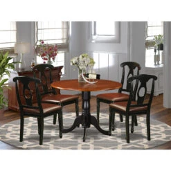 Dlke5-Bch-Lc, 5-Piece Kitchen Table Set, Dining Table And 4 Kitchen Chairs -Whole House Kitchenware 70d1792500afbbc2 0634 w800 h800 b0 p0