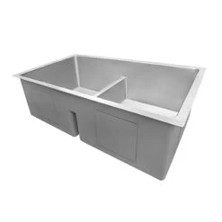 Ruvati 30" Low-Divide Undermount Stainless Steel Kitchen Sink, RVH7355 -Whole House Kitchenware 733133be0db0b7cc 6625 w800 h800 b1 p0