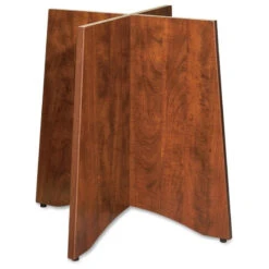 Lorell Essentials Table Base, 24 W X 48 D X 29 H, Wood