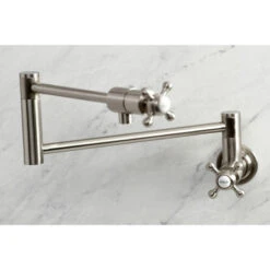 Kingston Brass KS4108BX Metropolitan Wall Mount Pot Filler, Brushed Nickel 7 Kingston Brass KS4108BX Metropolitan Wall Mount Pot Filler, Brushed Nickel -Whole House Kitchenware 73611081013a57ed 1351 w800 h800 b0 p0