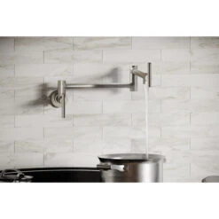 LKAV4091LS Elkay Avado Wall Mount Single Hole Pot Filler Kitchen Faucet