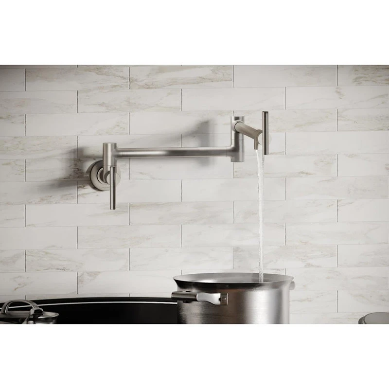 LKAV4091LS Elkay Avado Wall Mount Single Hole Pot Filler Kitchen Faucet 3 LKAV4091LS Elkay Avado Wall Mount Single Hole Pot Filler Kitchen Faucet